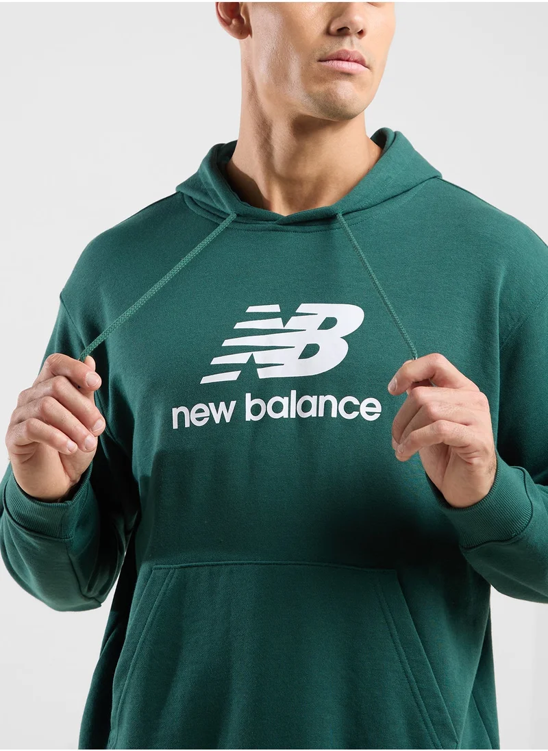 نيو بالانس Essential French Terry Logo Hoodie