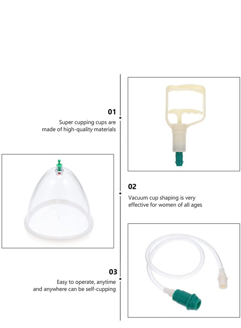 Arabest Breast Pump Cup with Manual Vacuum  Pump Set ,for Collecting Breastmilk, BPA Free - Image 5