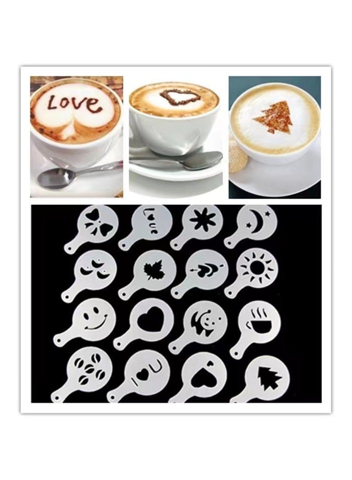 Stainless steel coffee press hammer latte art cup mold set combination  - Image 5