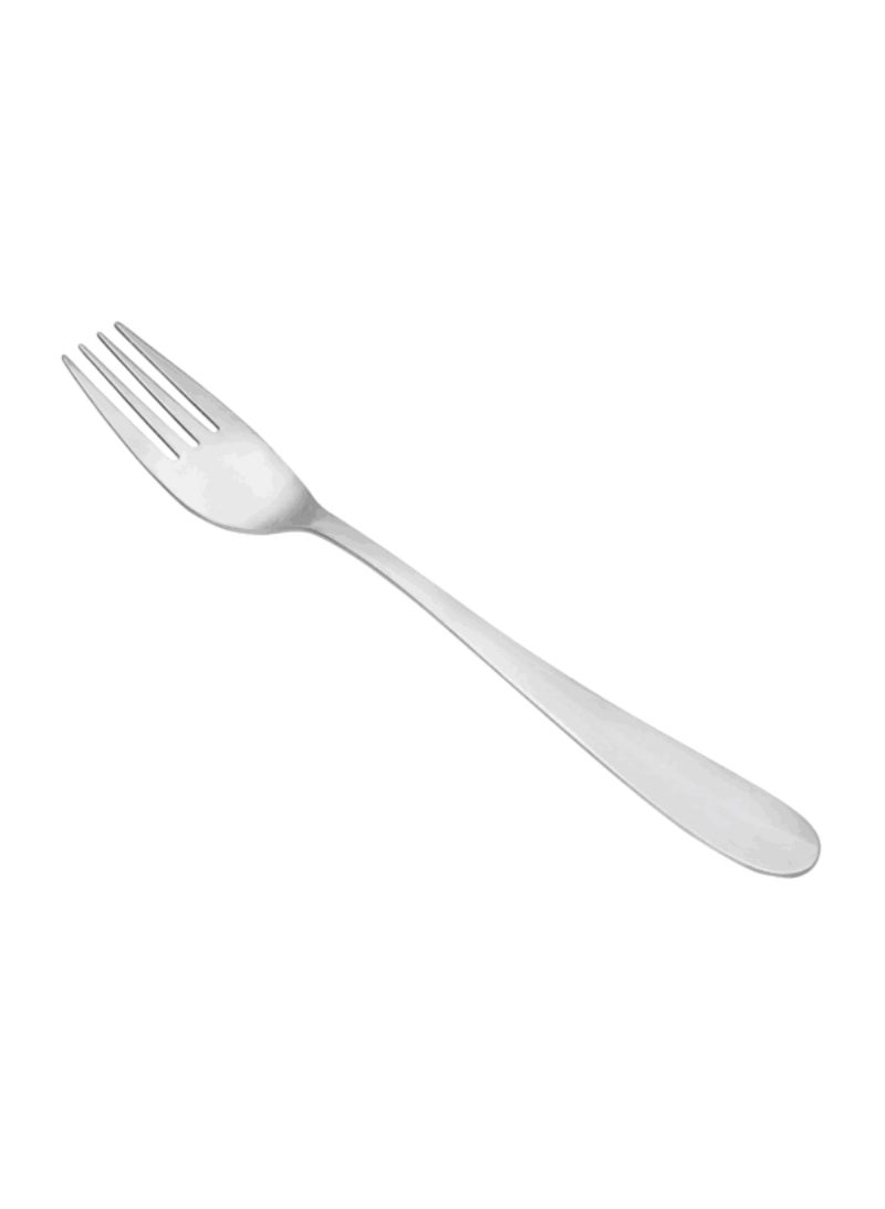 Lyfe 4-Piece High Quality Stainless Steel Table Fork Set Silver JCJ 17043