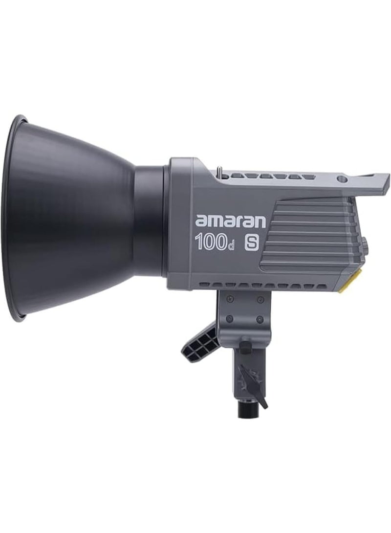 أبتشر ضوء فيديو Aputure Amaran 100d COB بقدرة 100 واط بدرجة ضوء النهار 5600 كلفن، تحكم عبر تطبيق Sidus Link، 8 تأثيرات إضاءة، مصدر طاقة AC/DC للإضاءة الاحترافية للفيديو والتصوير - Image 1