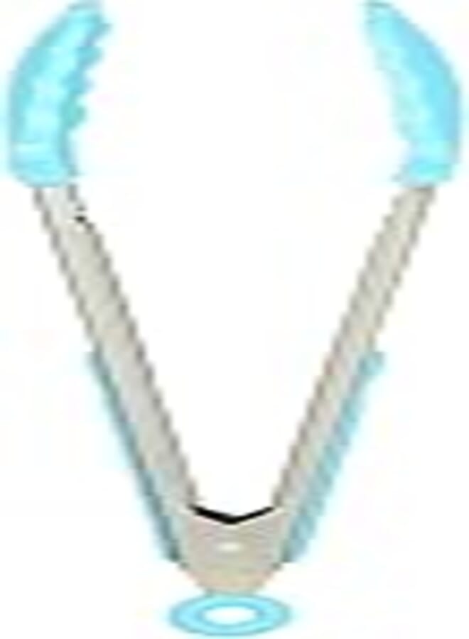 OR Silicon Tongs with Plastic Handle - Turquoise 
