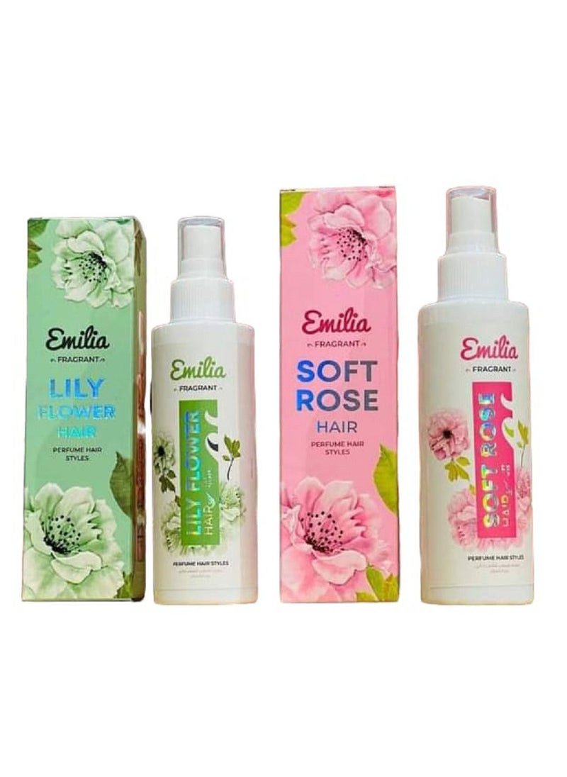 Emilia - Hair perfume from Amelia, 2 pieces, wonderful perfumes - Image 1