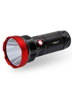 Toby's Toby's Rechargeable LED Flashlight - 2500 Meters Long Range - SST40 LED 2000 Lumen Bright Powerful Torch Light - High Strength Aluminium Alloy - Long Lasting Battery Life  - Image 1