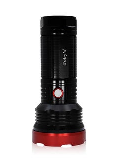 Toby's Toby's Rechargeable LED Flashlight - 2500 Meters Long Range - SST40 LED 2000 Lumen Bright Powerful Torch Light - High Strength Aluminium Alloy - Long Lasting Battery Life  - Image 3