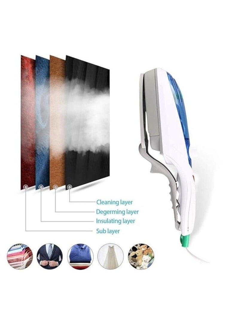TOBI - TOBI Travel Steam Iron 220 W White/Blue - Image 1