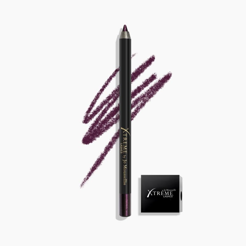 Xtreme Lashes GlideLiner Long Lasting Eye Pencil with Sharpener, Black Pearl, 0.04 Oz, Waterproof Makeup, Gel Formula, Blendable, Smudge, Fade, & Sweat Proof - Image 1