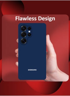 (for Samsung Galaxy S25 Ultra) Case Cover Ultra-Durable Soft Silicone Protective with Precise Cutouts and Anti-Slip Grip -DARK Blue - pzsku/ZFBD5AF50A55B0E94A59CZ/45/_/1737456871/84245bc1-9b60-4ec4-9bca-90b4d9a21d74