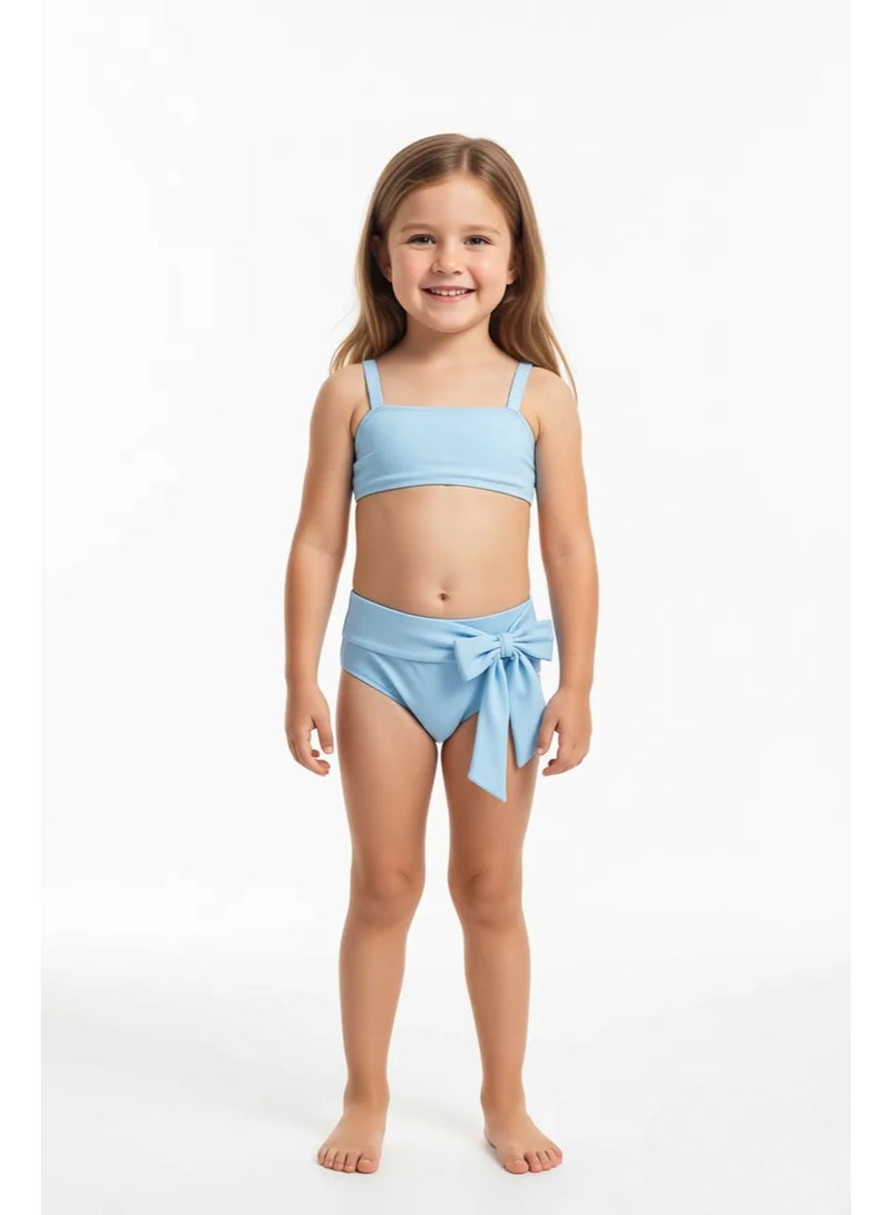 Cetus Bikini Kids Set (Light Blue) - Image 1