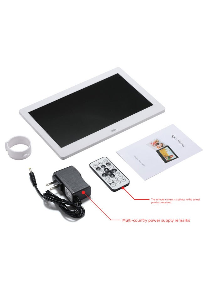 Digital Photo Frame 7 Inch 8 Inch 10 Inch High Definition Electronic Photo Album Table Picture Movie Calendar Music Advertising Player-Color:15 Inch White Resolution 1280*800 - Image 5