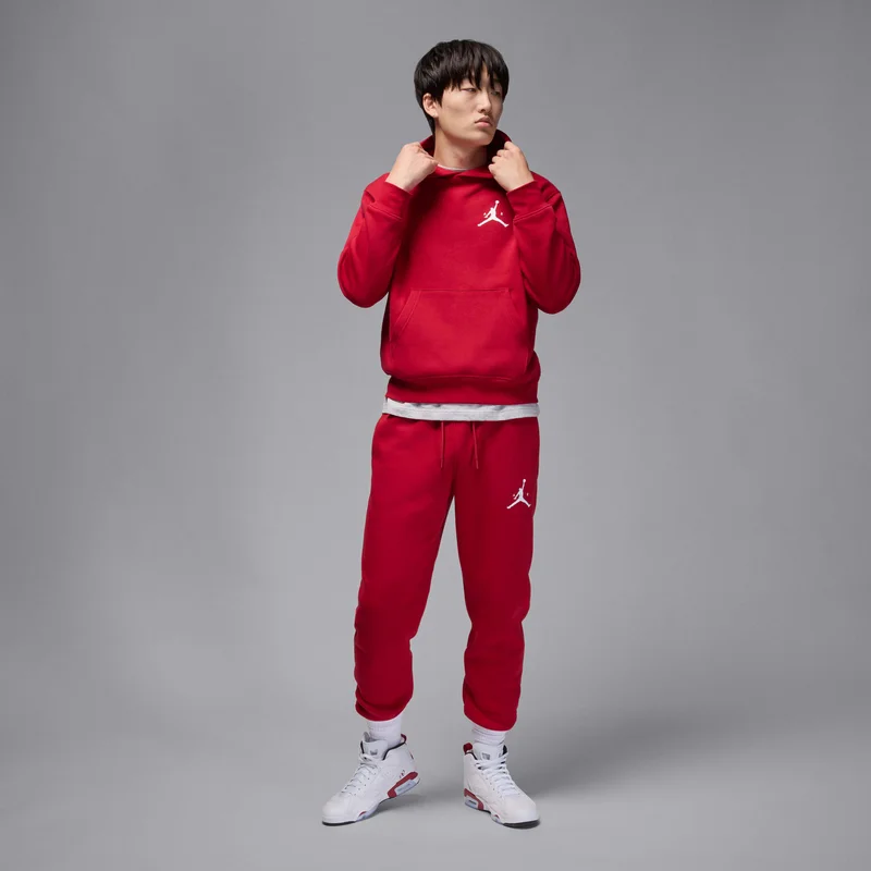Jordan Red Men's Jumpman Fleece Pants for Men | Best Price UAE