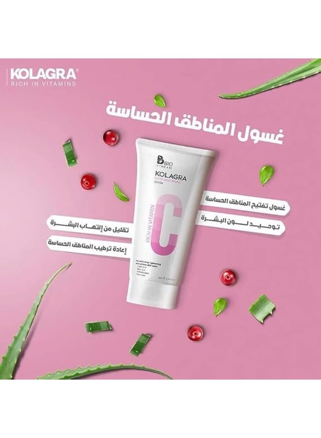 Kolagra Bikini Whitening Wash Vit C 200 ml - Image 2