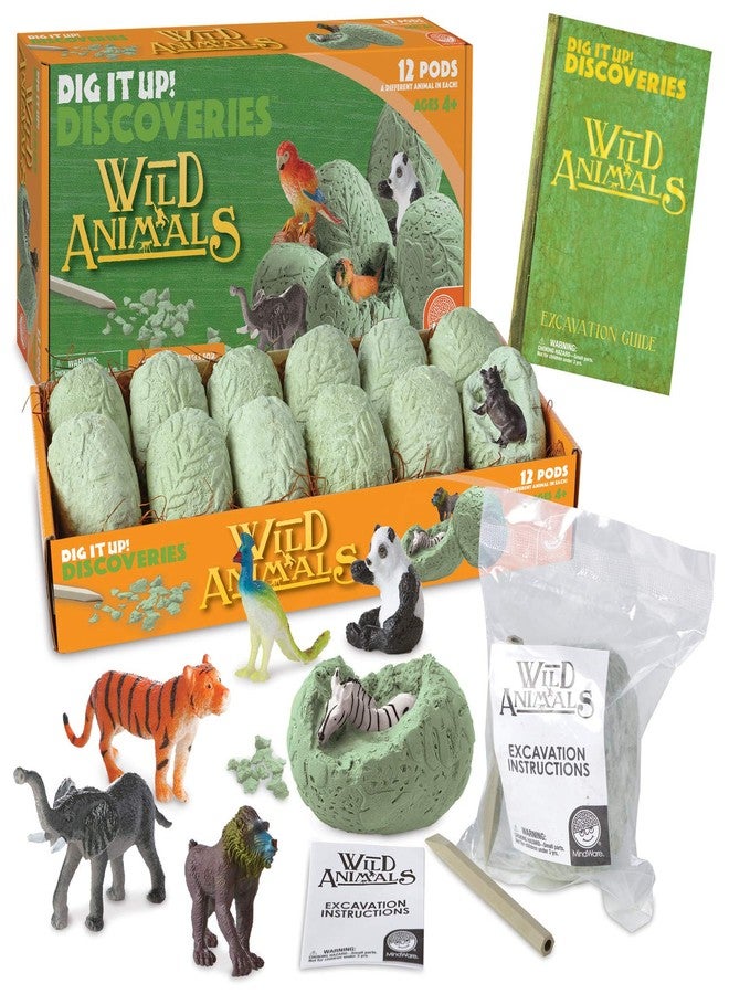 MindWare Dig It Up! (Wild Animals Dig Kit) - Image 1