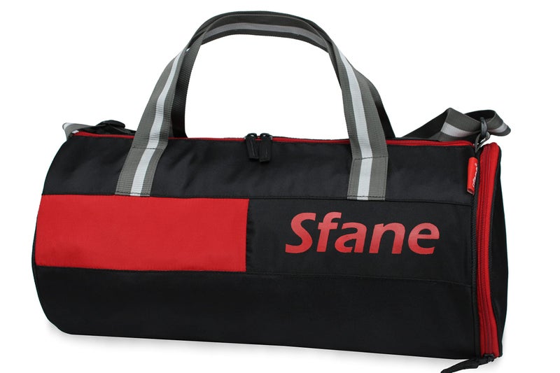 Sfane Polyester 23cms Duffle/Shoulder/Gym Bag for Men & Women with Separate Shoe Compartment (BG - 05 HALF LTSHOE COMPTT_Multicolor) - Image 2