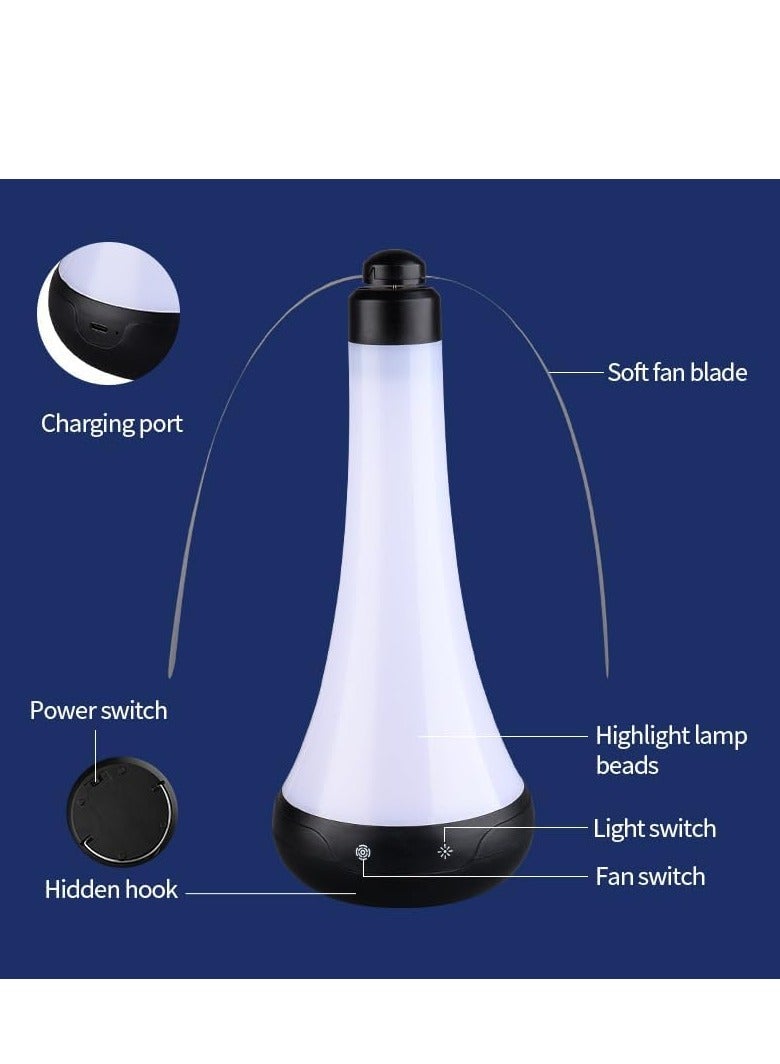 SYOSI Fly Fans for Tables with Anti Bug Light to Keep Flies Away from Food Spinner Outdoor Table Repellent Restaurants - Image 4