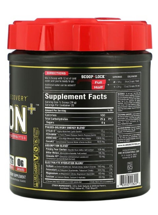 أول ماكس CARBION with Electrolytes Lemon Lime 30.7 oz 725 g - Image 2