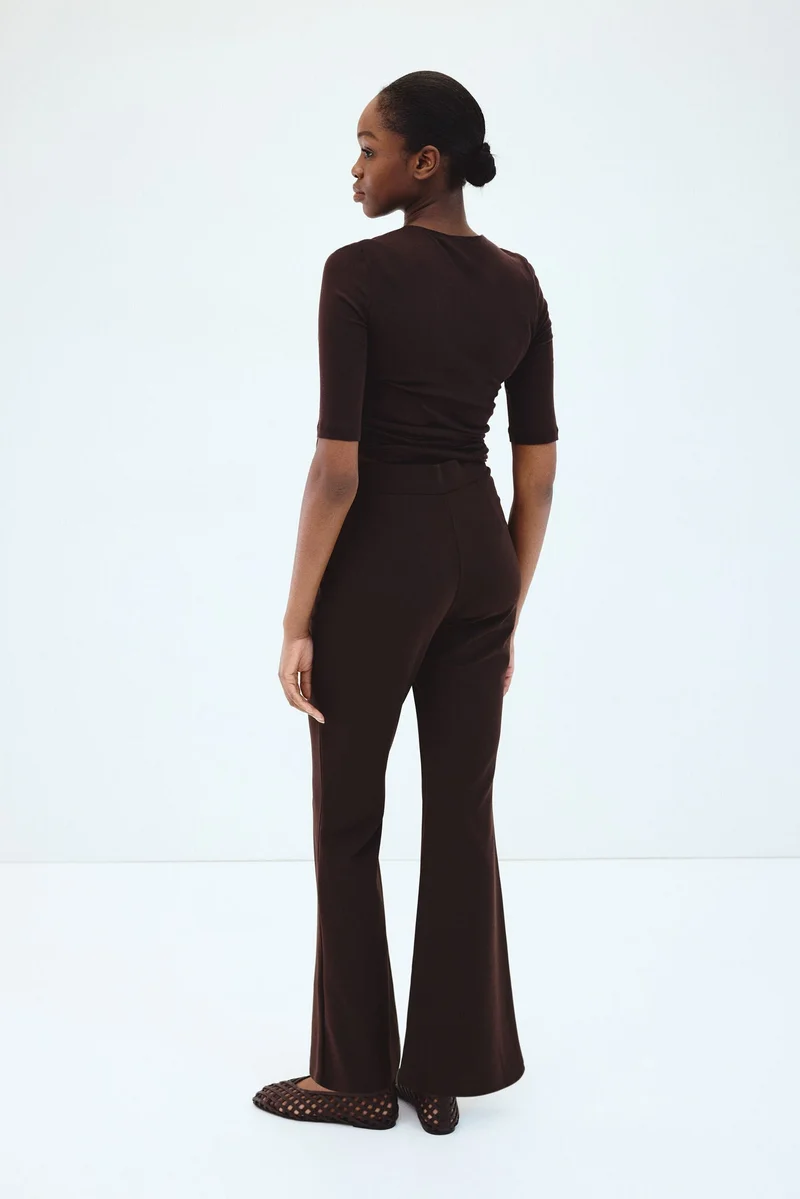 H&M  MAMA Flared Ponte di Roma leggings for Women | Best Price UAE