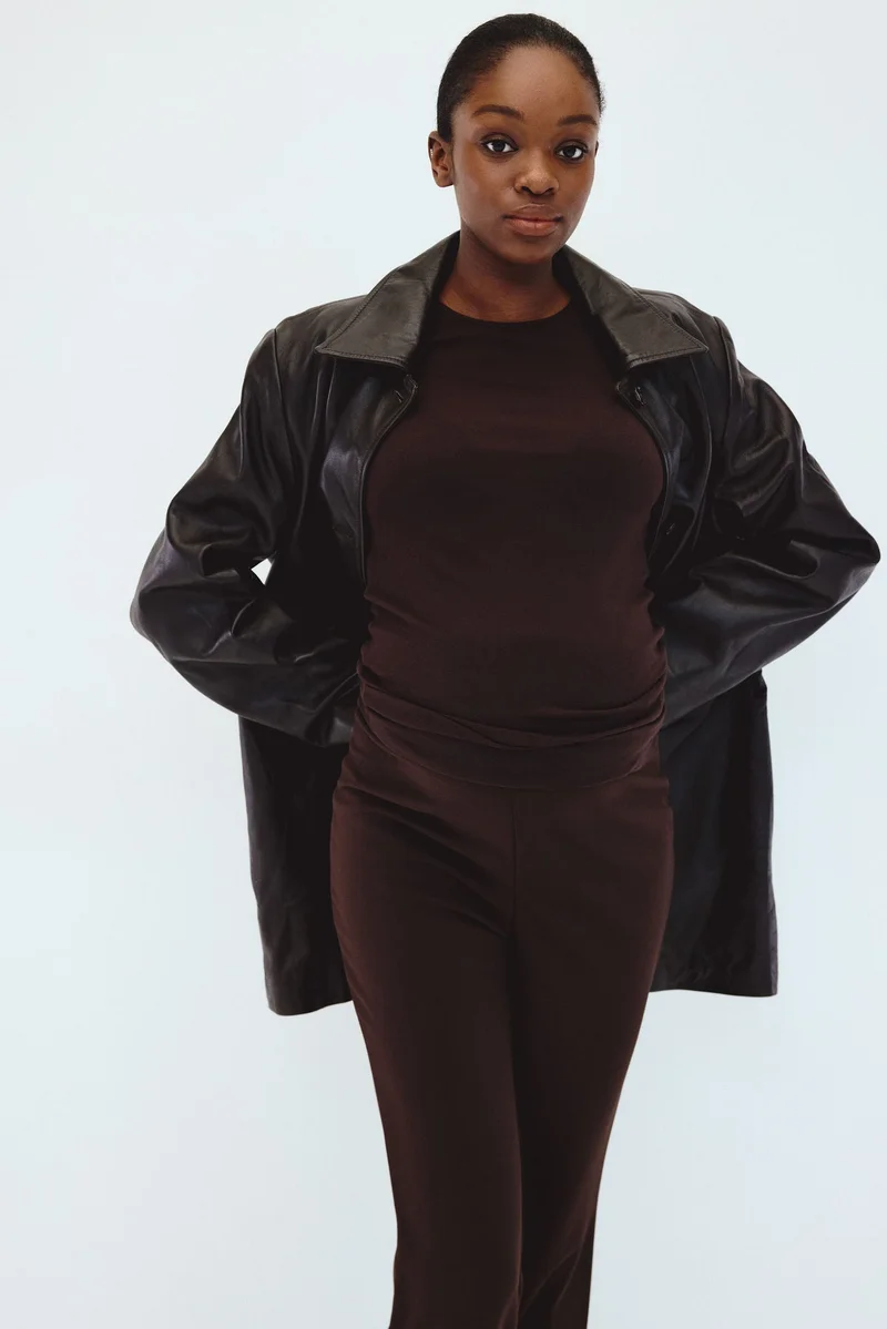 H&M  MAMA Flared Ponte di Roma leggings for Women | Best Price UAE