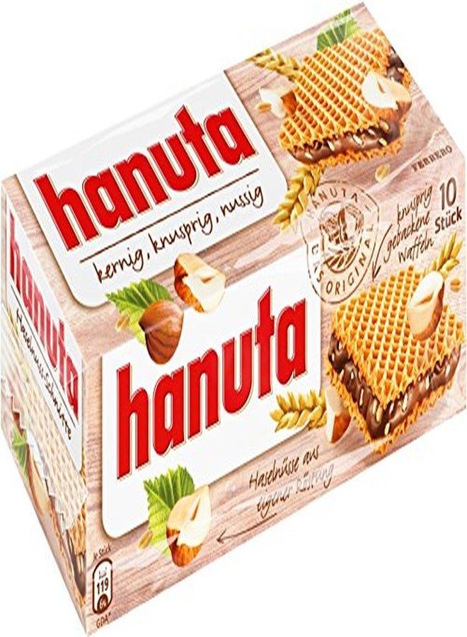 Ferrero Hanuta Hazelnut Wafers 10 Count (pack of 3) - Image 1