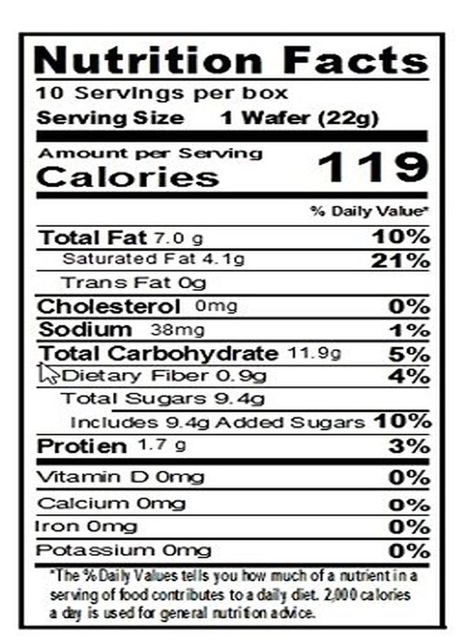 Ferrero Hanuta Hazelnut Wafers 10 Count (pack of 3) - Image 3