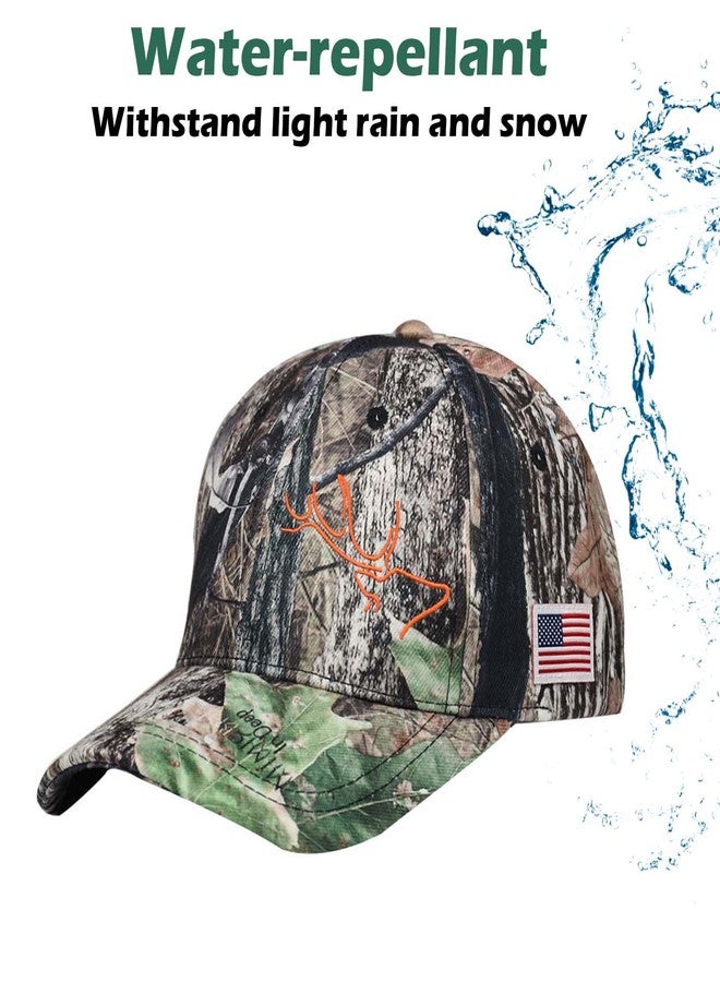 EDTREK Elite Youth High Performance Hunting Hat - Boys Girls Kids Camo Hat and Blaze Orange Baseball Cap (in Deep Camo) - Image 4