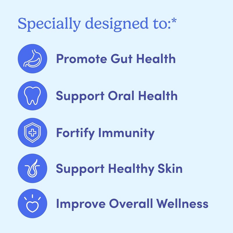 FIRST DAY Teens Gut Sustainer Tribiotic Gummies  3in1 Prebiotic Probiotic  Postbiotic Supplement  Supports Digestive Skin Oral  Immune Health Nutrient Absorption  Growth  30Day Supply - Image 2
