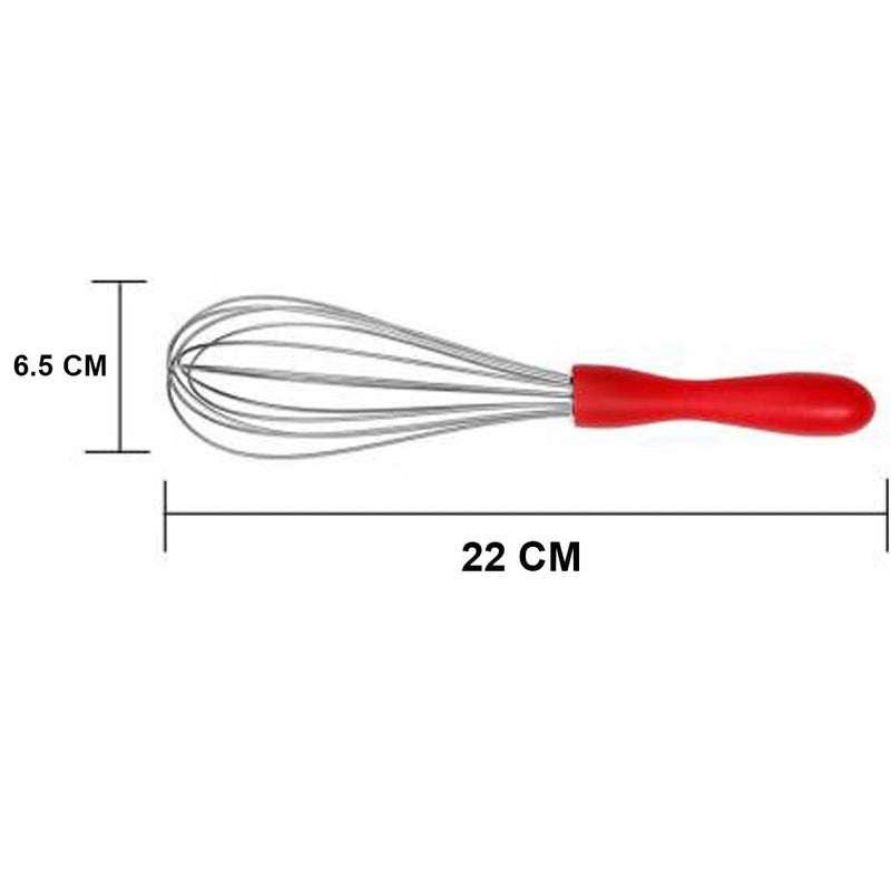 JISUN Stainless Steel Pizza CutterSlicer Egg WhiskEgg Beater Pack of 2 for Kitchen Silver  - Image 4