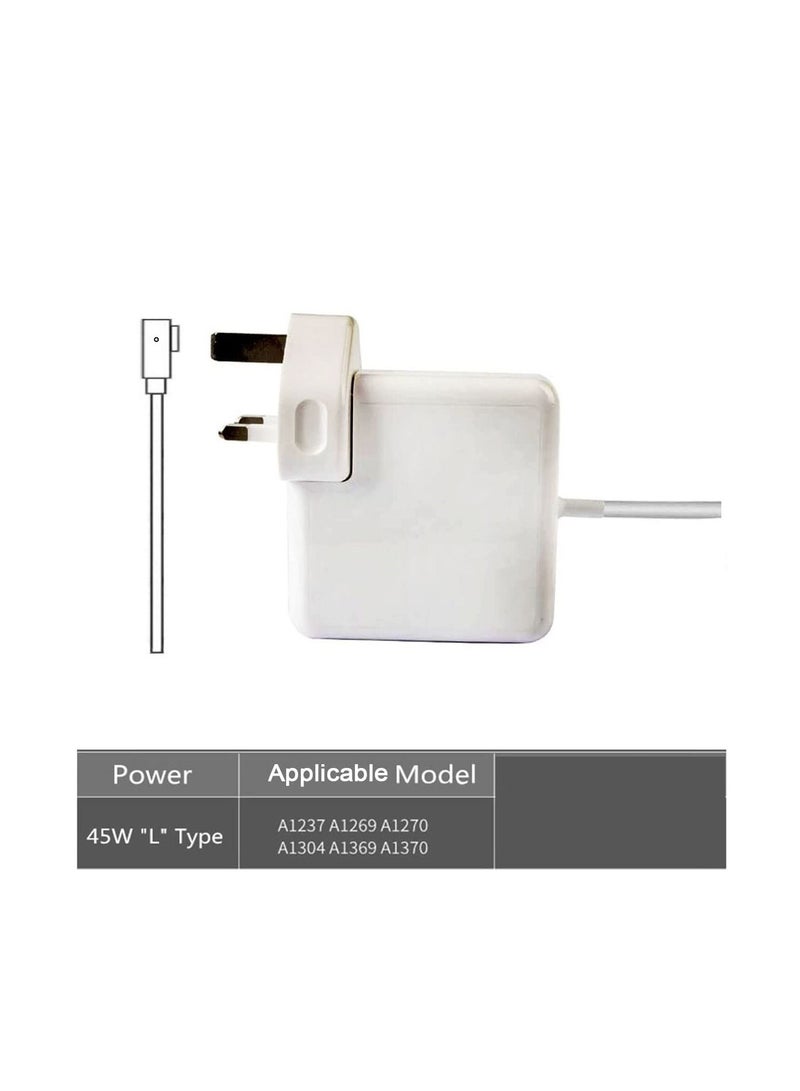 إن تك شاحن بديل لجهاز MacBook Pro 45 واط مع موصل مغناطيسي بطرف L 45W-L لشاحن الكمبيوتر المحمول 11 13 15 بوصة MacBook Pro / محول الهواء قبل منتصف 2012 - Image 2