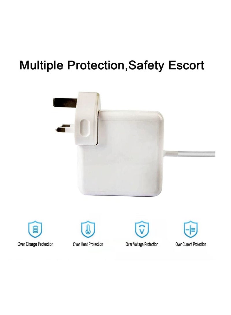 إن تك شاحن بديل لجهاز MacBook Pro 45 واط مع موصل مغناطيسي بطرف L 45W-L لشاحن الكمبيوتر المحمول 11 13 15 بوصة MacBook Pro / محول الهواء قبل منتصف 2012 - Image 3