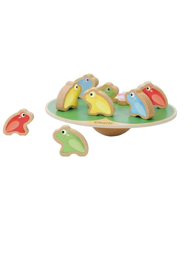 Classic World Balancing Water Lily - Wooden Balance Game for Kids, Early Learning, Hand-Eye Coordination, Creative Play, Gift for Children, Balance and Concentration Skills - Image 2