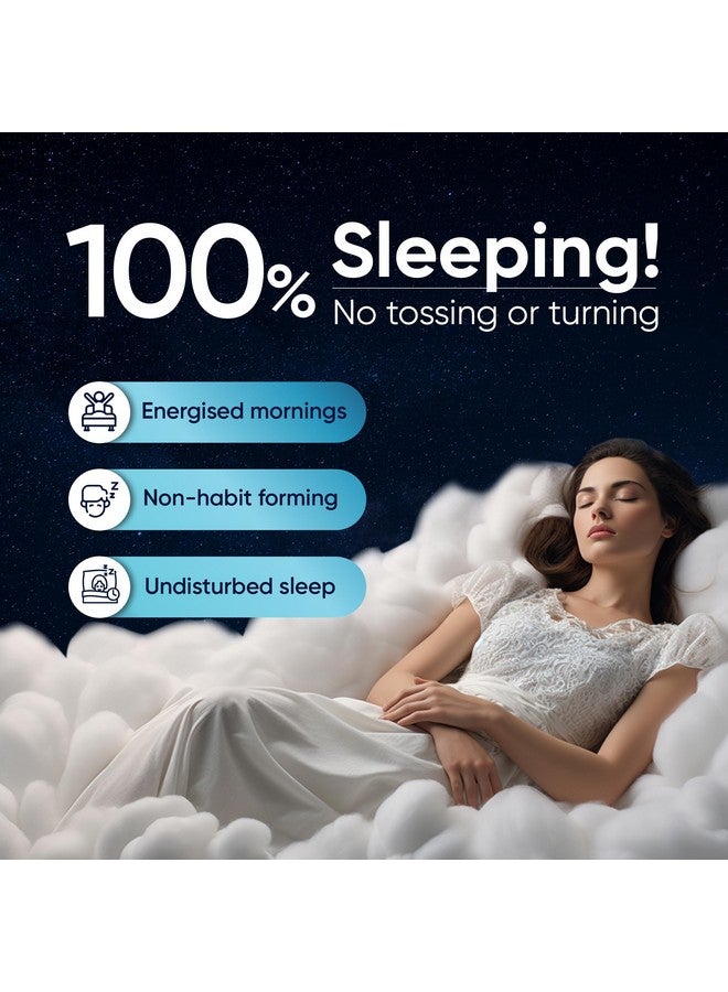 Panchamrit Panchamrit Sustained Release Capsule For Sleep with 5mg Melatonin, 30mg Valerian Root |Tart Cherry, Magnesium, Vitamin B6&B12 |Deep, Relaxing, Undisturbed Sleep |Non-Habit Forming |Pack of 1, 30 Caps - Image 5