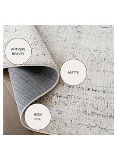 KNOT HOME Sheldon Bianca 150 x 80 cm Carpet Knot Home Designer Rug for Bedroom Living Dining Room Office Soft Non-slip Area Textile Decor  - Image 5
