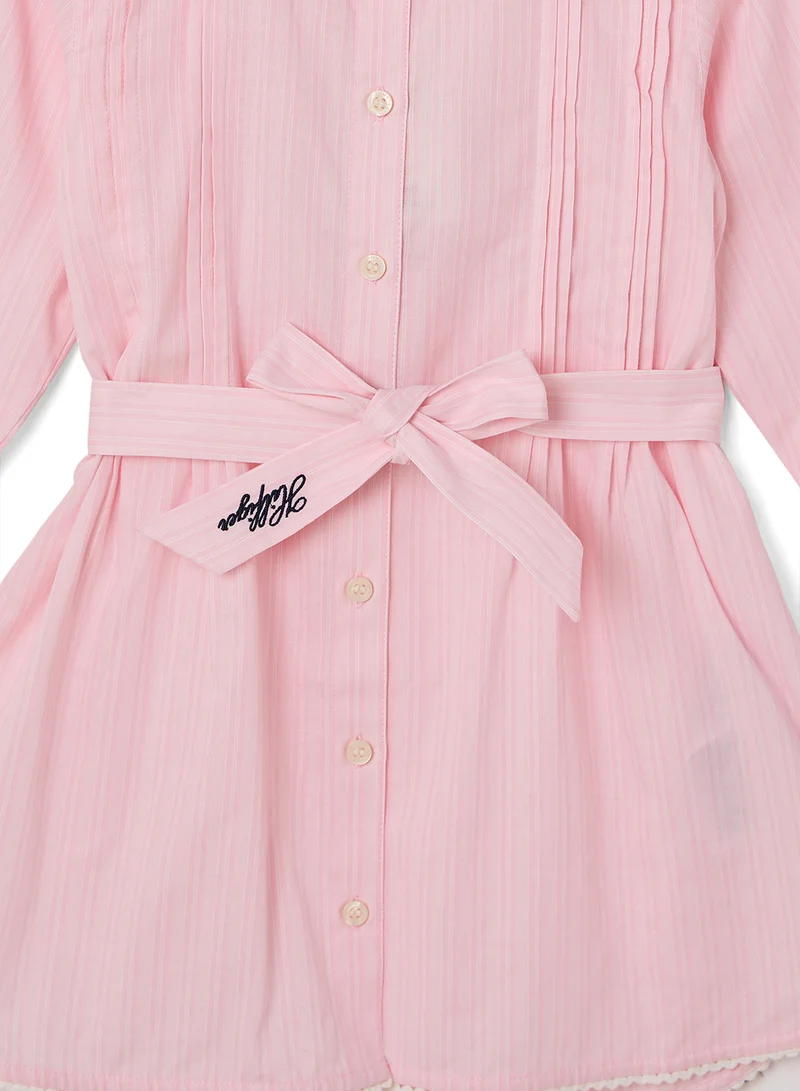 TOMMY HILFIGER Pink Striped Dress