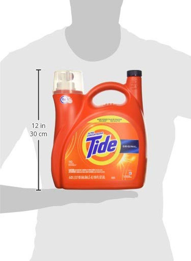 Tide Original 037000777335 High Efficiency Laundry Detergent 150 Oz / 4.43L Mega Value Size -110 Loads (2x Ultra Concentrated) More Power Per Drop - Image 3