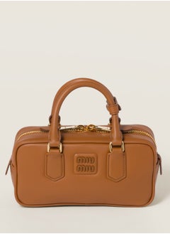 Miu Miu Miu Arcadie Leather Bag, Women's Leather Tote Bag, Women's Leather Shoulder Bag, Women's Leather Cross body Bag, Hand-bag  - Image 1