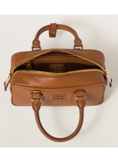 Miu Miu Miu Arcadie Leather Bag, Women's Leather Tote Bag, Women's Leather Shoulder Bag, Women's Leather Cross body Bag, Hand-bag  - Image 4