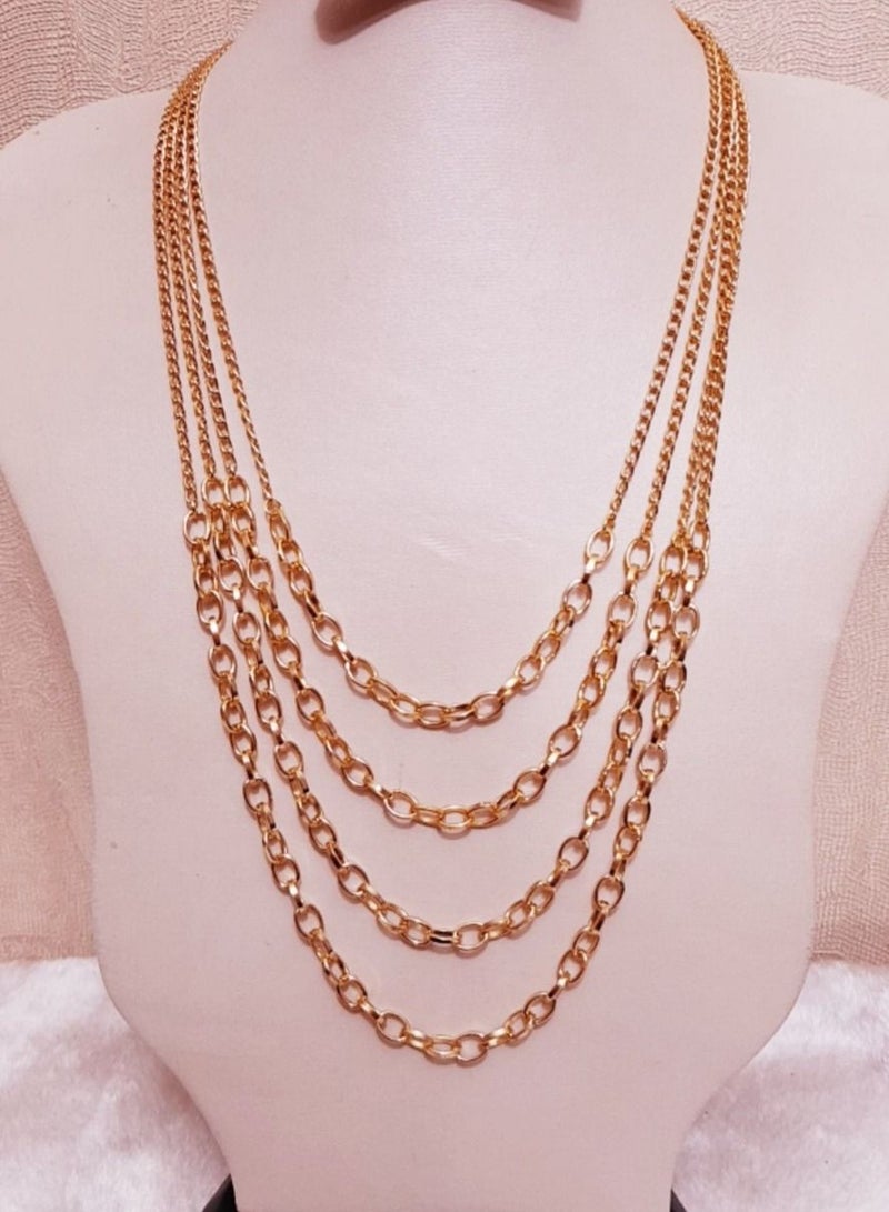 necklace of golden chains (against rust)  - Image 1