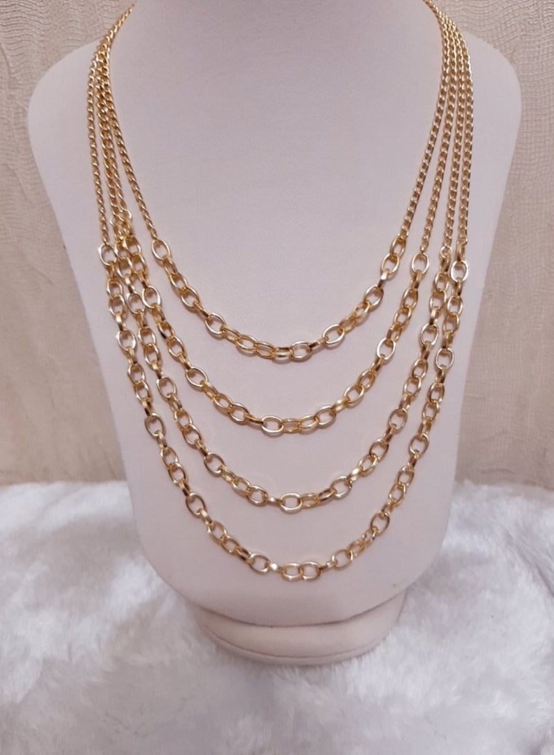 necklace of golden chains (against rust)  - Image 2