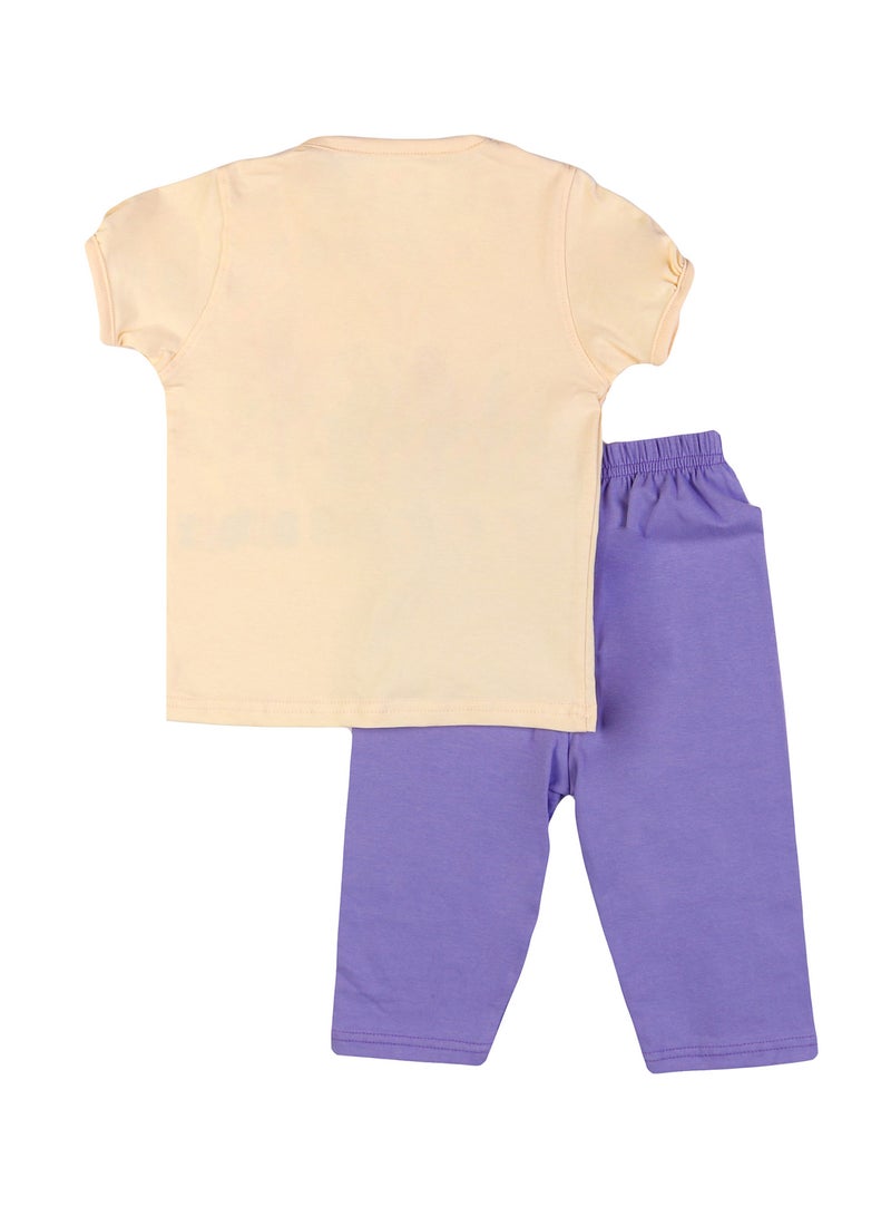 زيركون بيجامة بناتي صيفي - Image 3