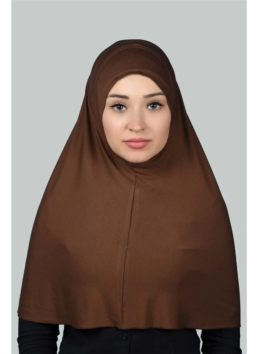 Altobeh Ready-made Hijab Practical Scarf Hijab Hijab - Prayer Cover (Xl) - Chocolate