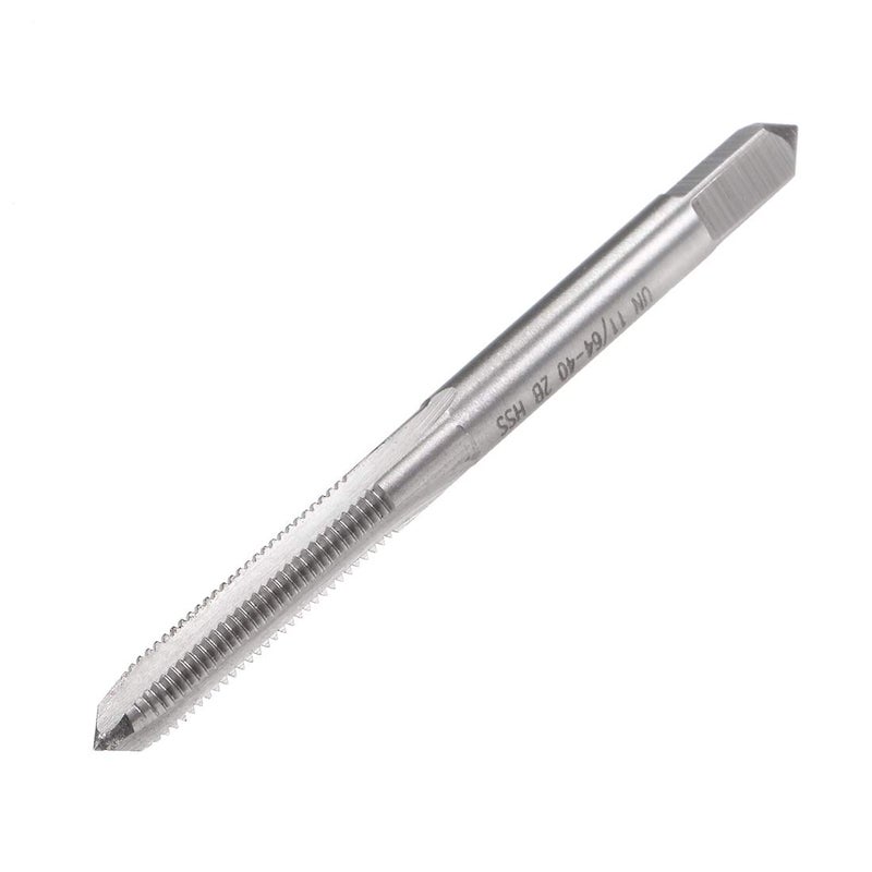 uxcell Machine Tap 116440 UN Thread 2B High Speed Steel Screw Taps Threading Tapping Tool