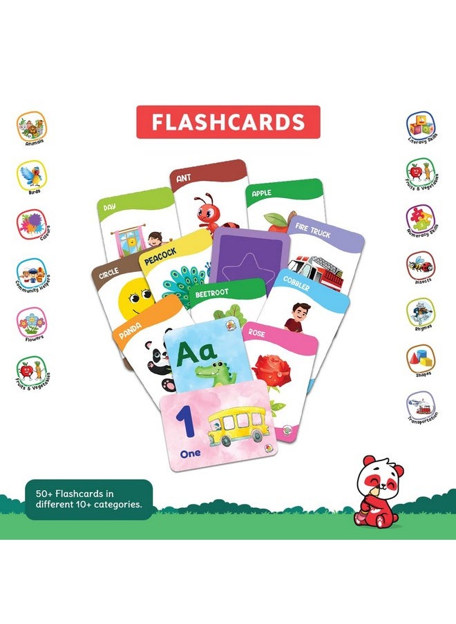 ClassMonitor ClassMonitor Playgroup Education Learning Kit with Free Mobile App with 300+ Worksheet & Flash Cards & Worksheet for Boys & Girls.  - Image 3