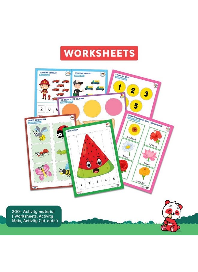 ClassMonitor ClassMonitor Playgroup Education Learning Kit with Free Mobile App with 300+ Worksheet & Flash Cards & Worksheet for Boys & Girls.  - Image 5