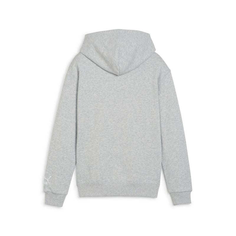 PUMA FOR THE FANBASE Boys Grey Hoodie - Image 5