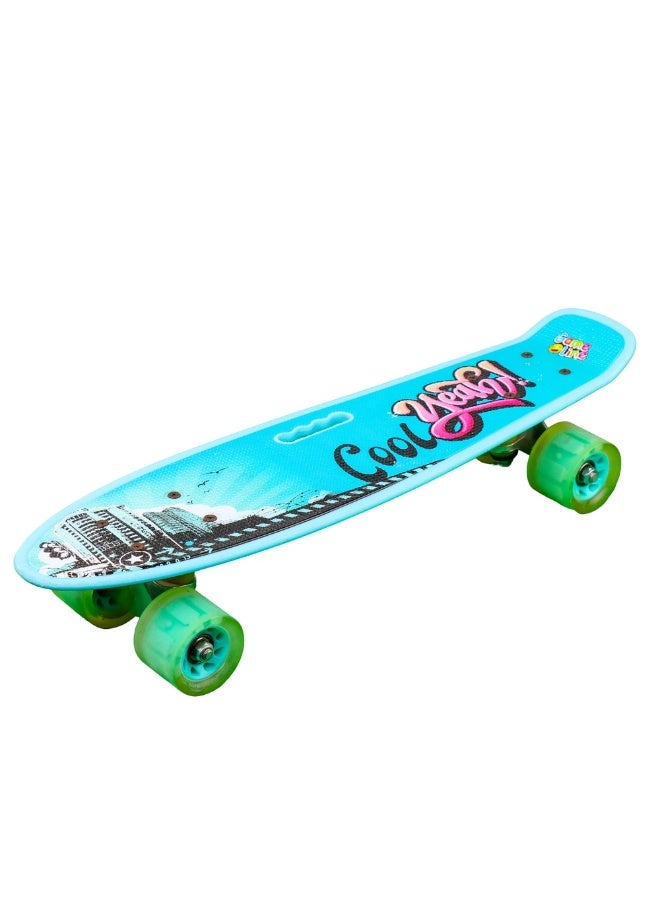 دريم لاند تصميم لوح التزلج باللون السماوي - 212-B - Image 1