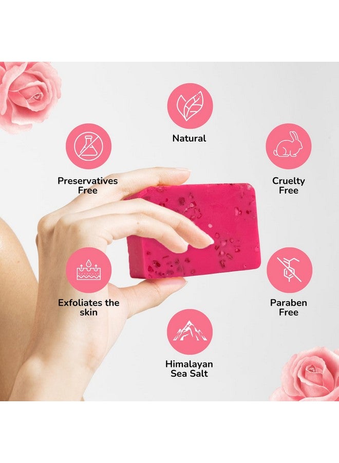 SCIIAN Pink Himalayan Soap | Bathing Soap | Soap for Bath | Soap For Men | Soap For Women | Skin Care Soap | Sea Salt Soap Remove Dead Skin Cells | All SKin Type - 100 Gram (Pack of 1) - Image 3