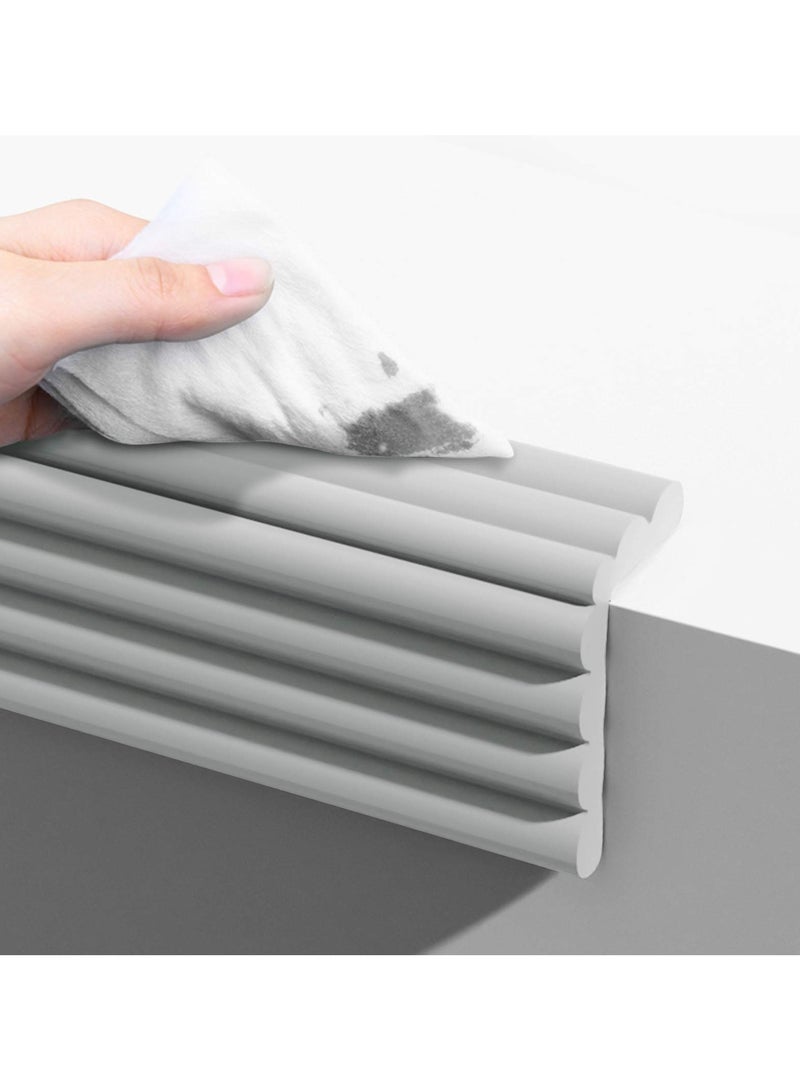 XiuWoo Baby Safety Corner Protector,Foam Safety Strips Edge Protectors Foam Strips, Soft Silicone Bumper Strip,For Sharp Corners Of Cabinets、Tables And Drawers Silicone Soft Corner Protectors - Image 5