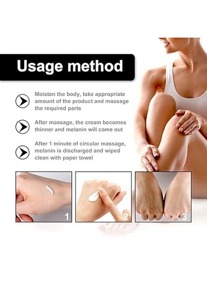 RHYDON 3pcs Skin Whitening Cream Dark Spot Remover for Intimate Areas and Bikini Area, Vitamin C Serum for Underarm, Neck, Armpit, Elbow, Inner Thigh and Knees - Image 3