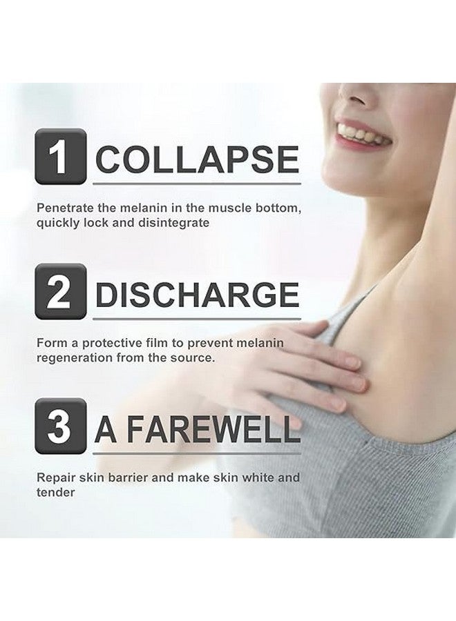 RHYDON 3pcs Skin Whitening Cream Dark Spot Remover for Intimate Areas and Bikini Area, Vitamin C Serum for Underarm, Neck, Armpit, Elbow, Inner Thigh and Knees - Image 5