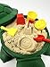MunnyGrubbers Munnygrubbbers Mini Desktop Turtle Sand Box 6 x 6 in Stress Relief Made in USA Includes Moldable Play Sand and Mini Tool Novelty Gift Desktop Decor Zen Garden Green - Image 3